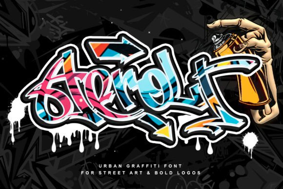 Aerolt: The Bold Graffiti-Inspired Font for Unleashing Creative Energy