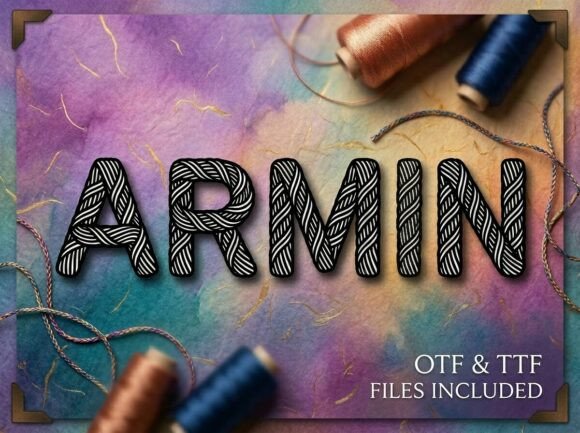 Armin: A Practical Guide to Using Textile-Inspired Typography
