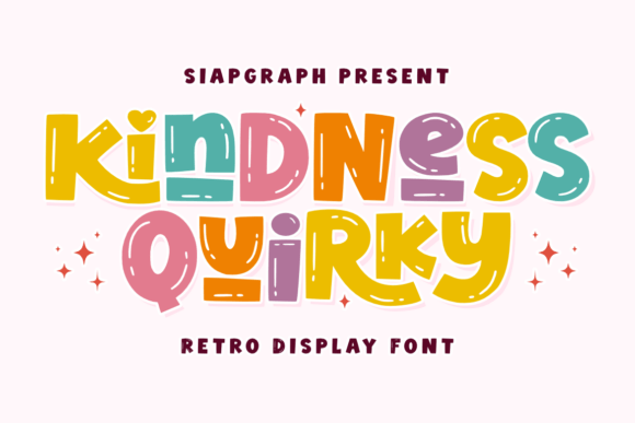 Bring Your Ideas to Life with Kindness Quirky: A Playful and Versatile Font