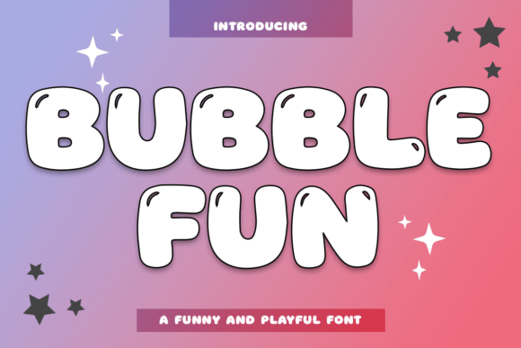 Bubble Fun: A Font That Brings Joy and Energy to Your Designs