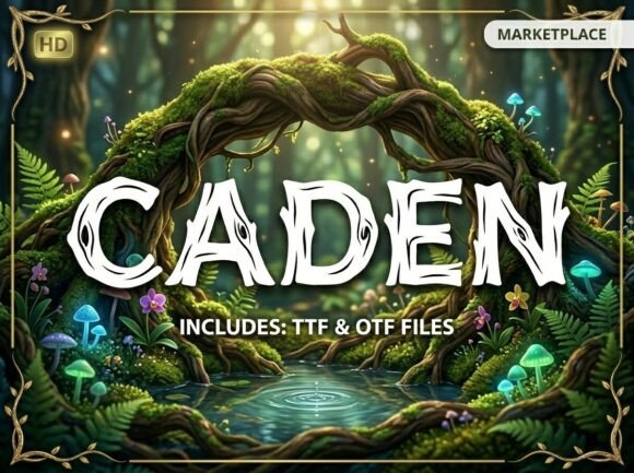 Caden: A Bold and Artistic Font for High-Impact Design