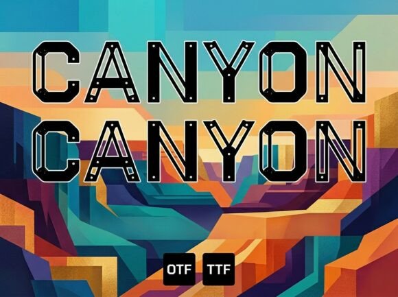 Canyon: Elevate Your Design with Bold Typography