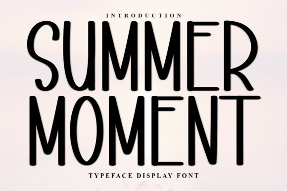 Capture Holiday Cheer with Summer Moment Font