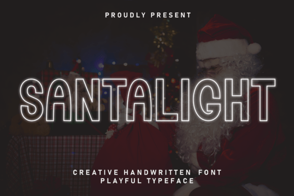 Discover the Allure of Santalight: A Handwritten Typeface for Modern Design