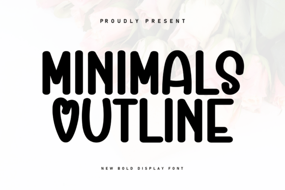 Discover the Charm of Minimals Outline Font