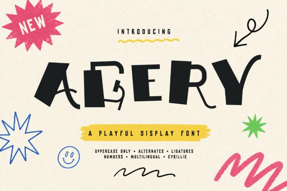 Discover the Playful and Versatile AGERY Font