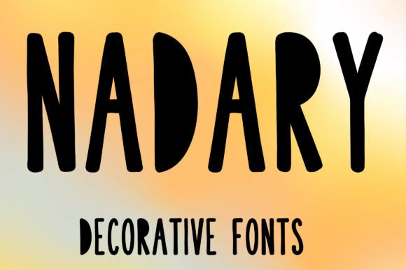 Discover the Versatile Charm of Nadary Font