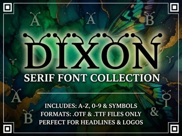 Dixon: Evaluating an Eccentric Serif for Niche Branding