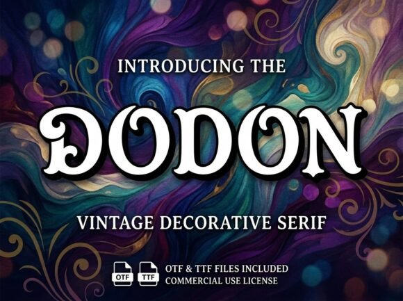 Dodon: A Guide to Mystical Vintage Typography