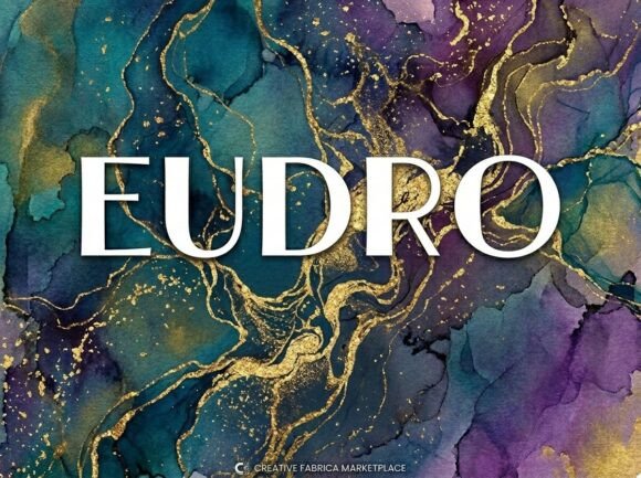 Eudro: A Bold and Artistic Font for Creative Professionals
