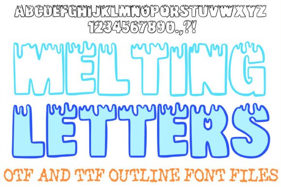 Explore Creative Possibilities with Melting Letters