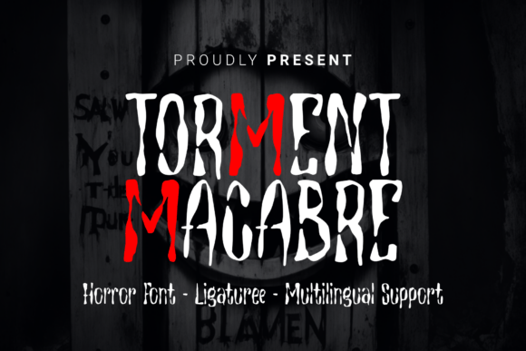 Exploring Torment Macabre: A Hauntingly Unique Font for Dark Narratives