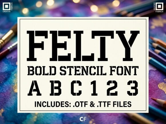 Felty: A Bold and Artistic Font for High-Impact Design