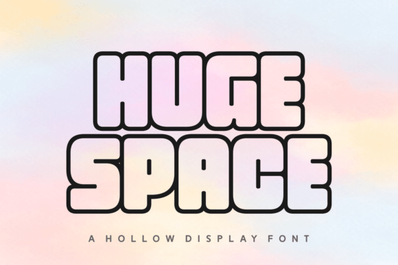 Huge Space: A Bold and Versatile Display Font