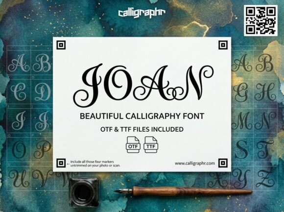 Joan: A Bold and Artistic Display Font for Creative Projects
