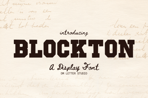 Meet Blockton: The Bold Choice for Modern Design