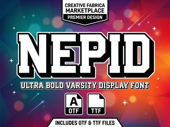 Nepid: Score a Victory for Your Designs with High-Octane Typography