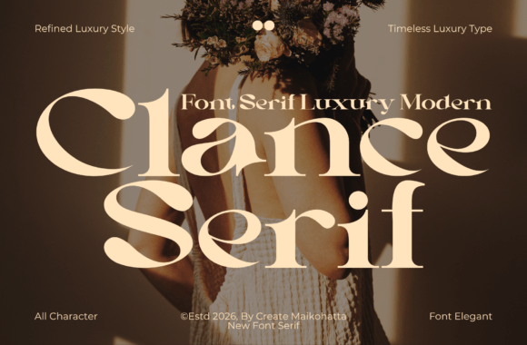 Redefined Elegance with Clance Serif