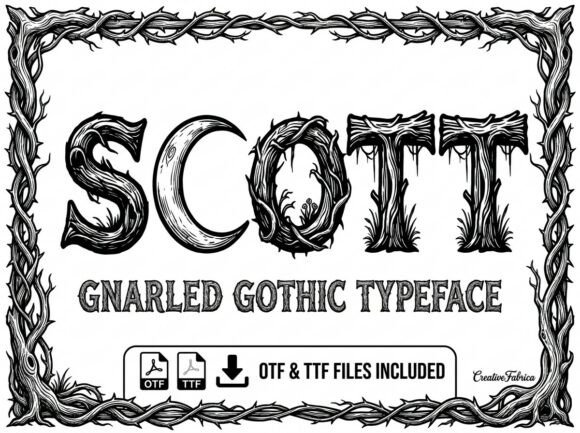 Scott: A Strategic Font for High-Impact Branding and Creative Expression