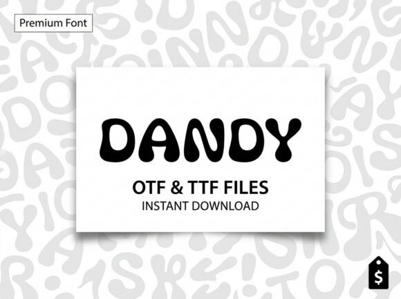 Transport Your Designs with Dandy Retro Font