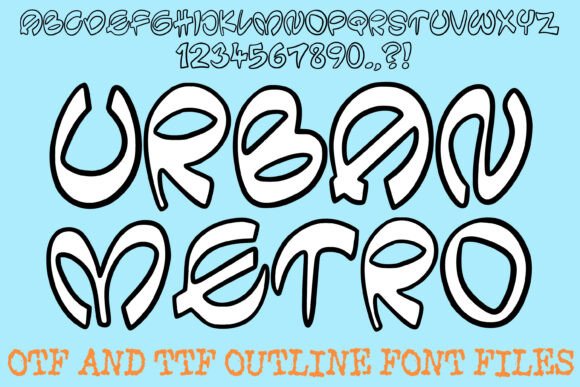 Urban Metro: The Font for Bold, Edgy Design