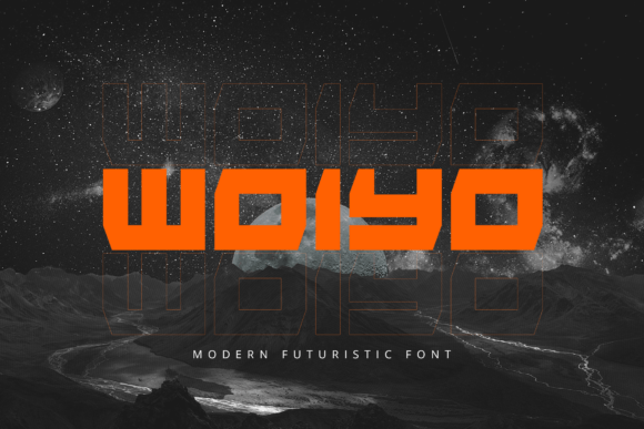 Woiyo: The Future-Driven Font for Bold Design